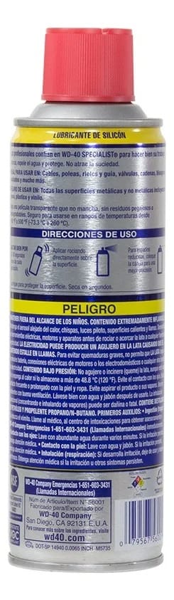 WD40 LUBRICANTE SILICON 8ONZ3