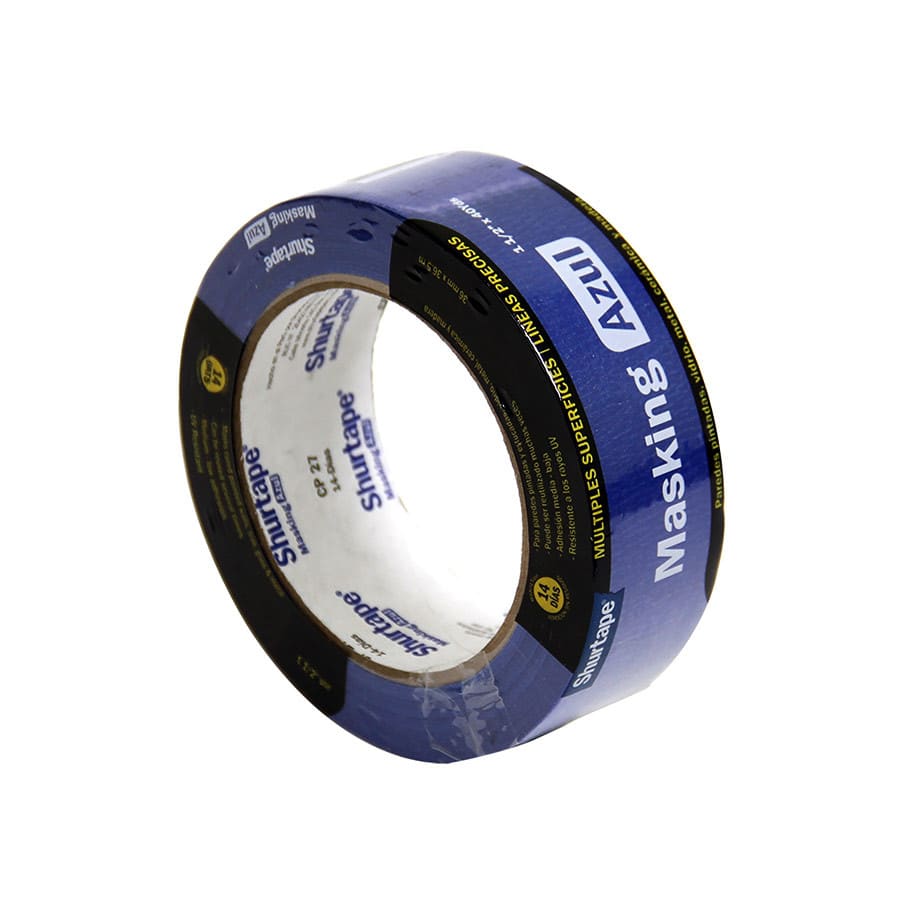 SHURTAPE CINTA MASKINGTAPE AZUL 40YDS2