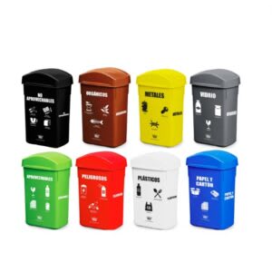 REY PAPELERA RECTANGULAR C/LOGO #302