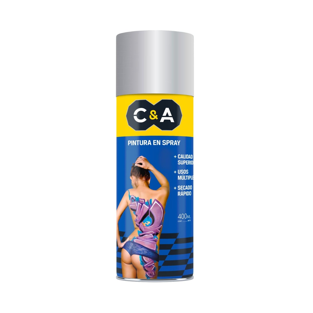 C&A PINTURA SPRAY METALICO 400ml2
