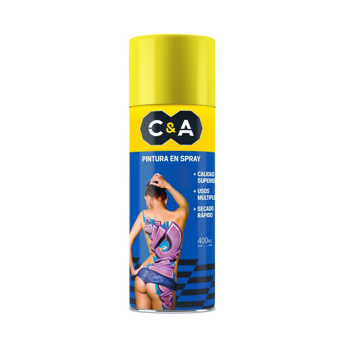 C&A PINTURA SPRAY COLORES BASICOS 400ml1