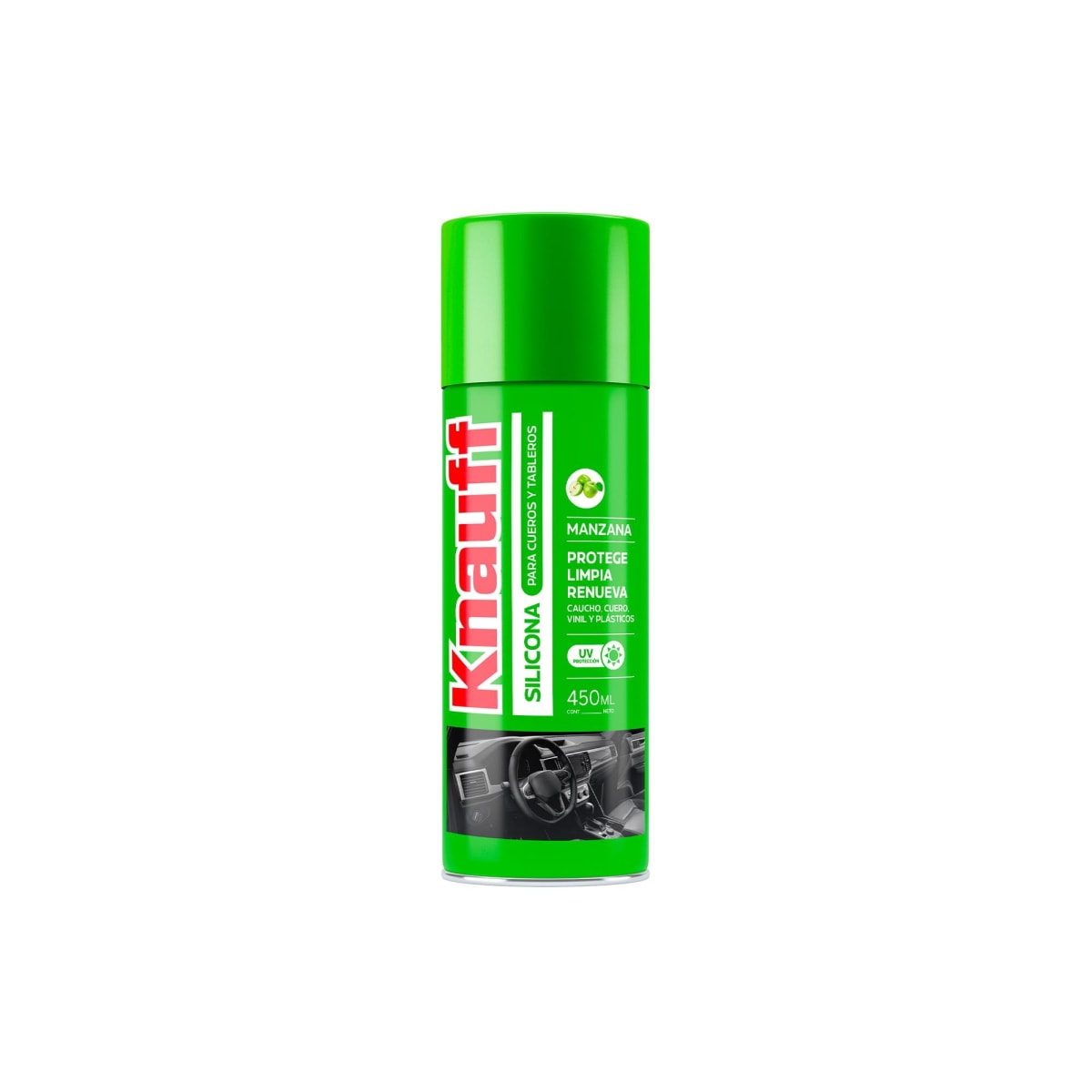 KNAUFF SILICONA CUEROS Y TABLEROS 450ML8