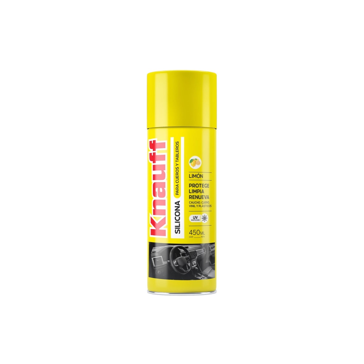 KNAUFF SILICONA CUEROS Y TABLEROS 450ML8