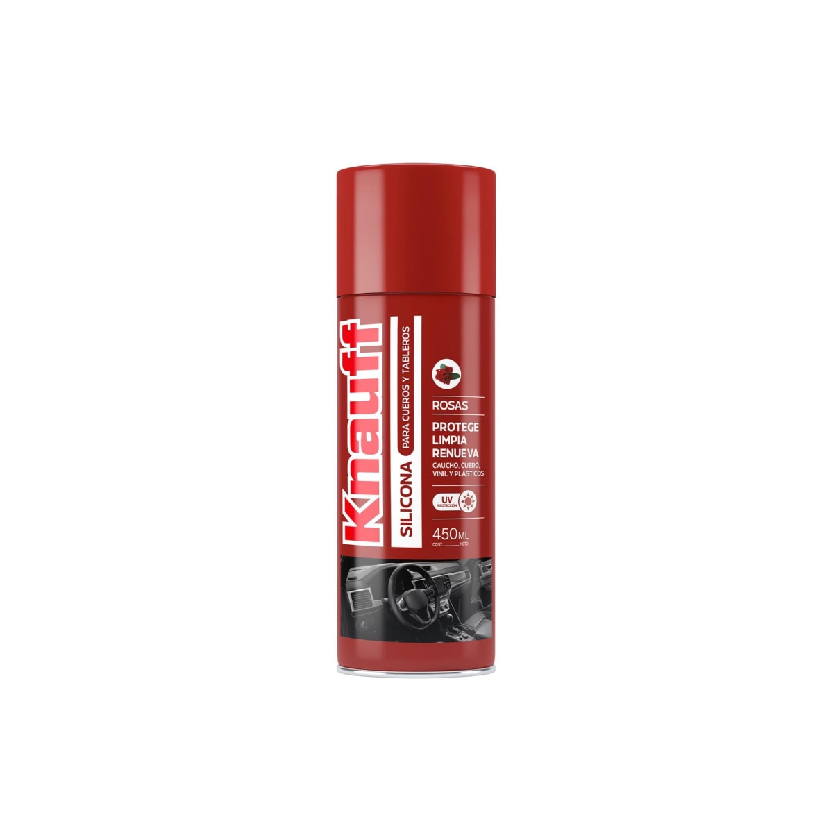 KNAUFF SILICONA CUEROS Y TABLEROS 450ML4