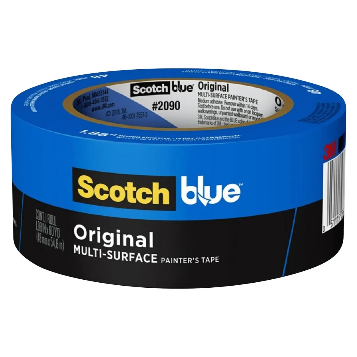 3M CINTA MASKINGTAPE AZUL 60 YDS3