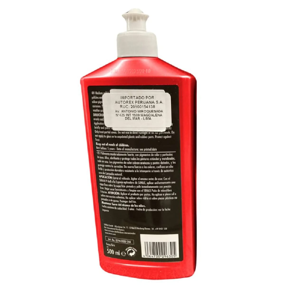 SONAX CERA NEUTRAL 500ML2