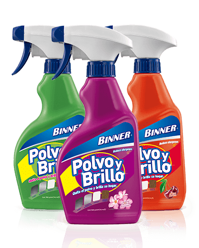 Binner Color BINNER POLVO Y BRILLO GATILLO 300ML | FILCORSA
