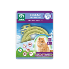 COLLAR ANTI-INSECTOS GATOS 3 ACTIVOS