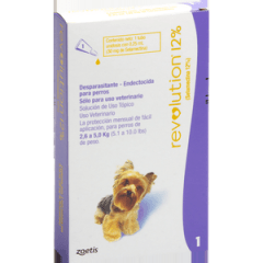 REVOLUTION PERRO 2.6 KG A 5 KG