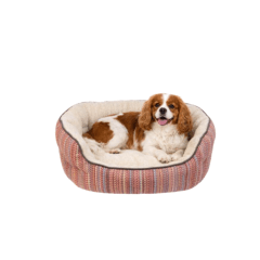 CAMA CON DISEÑO DE RAYAS