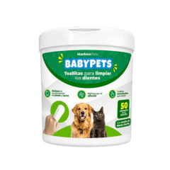 BABYPETS TOALLITAS PARA DIENTES  50 UNI