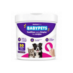 BABYPETS TOALLITAS PARA OIDOS 50 UNI