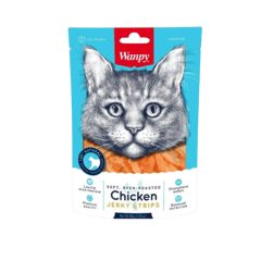WANPY CAT CHICKEN JERKY STRIPS 80 GR