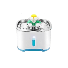 FUENTE FLOR ACERO INOXIDABLE 2.5 L