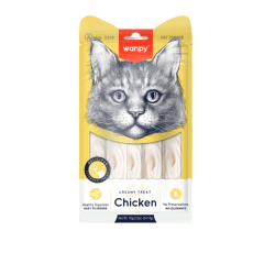 WANPY CAT CREAMY TREAT CHICKEN 70 GR