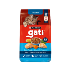 GATI ADULTO PESCADO Y SALMON 3 KG