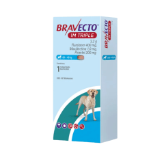 BRAVECTO 1 M TRIPLE 20 A 40 KG