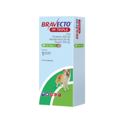 BRAVECTO 1 M TRIPLE 10 A 20 KG