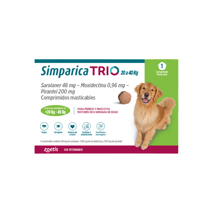 SIMPARICA TRIO 20 A 40 KG1