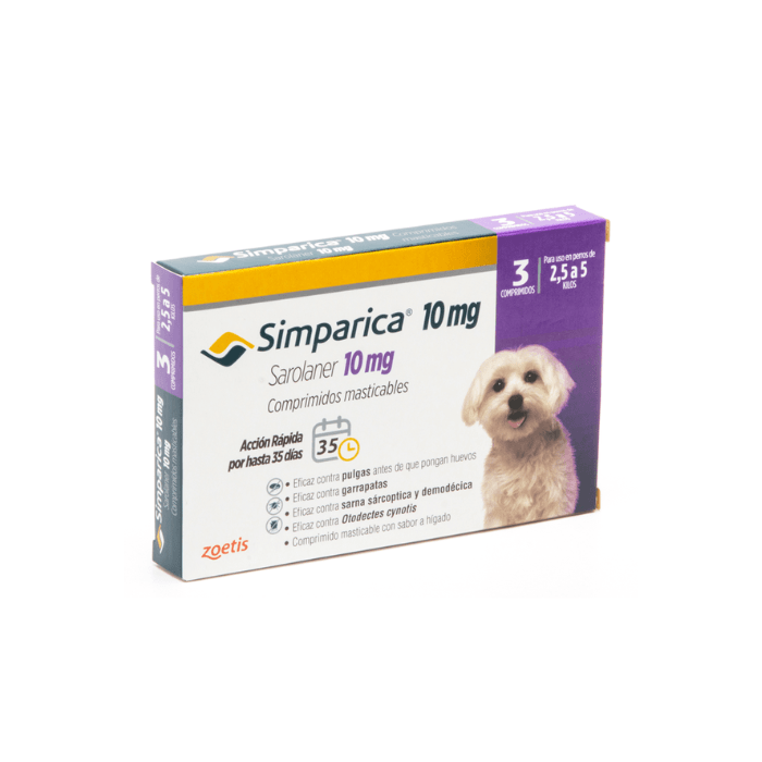 SIMPARICA 2,5 A 5 KG2