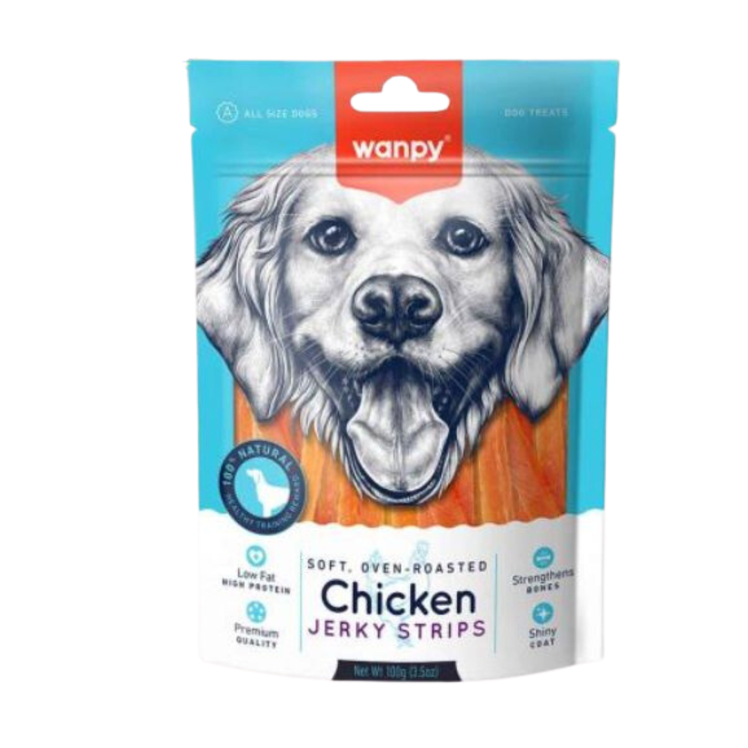 WANPY JERKY DOG CHICKEN 100 GR1
