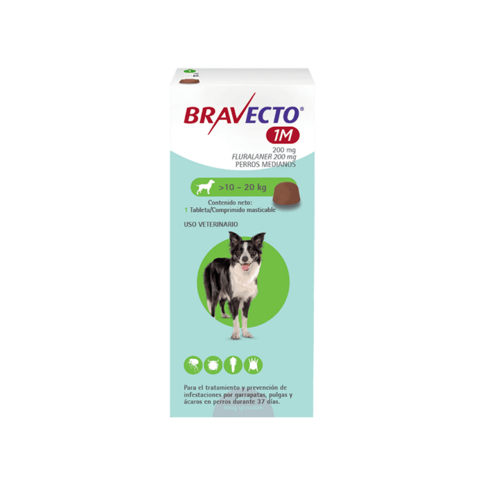 BRAVECTO 1M 10 A 20 KG1