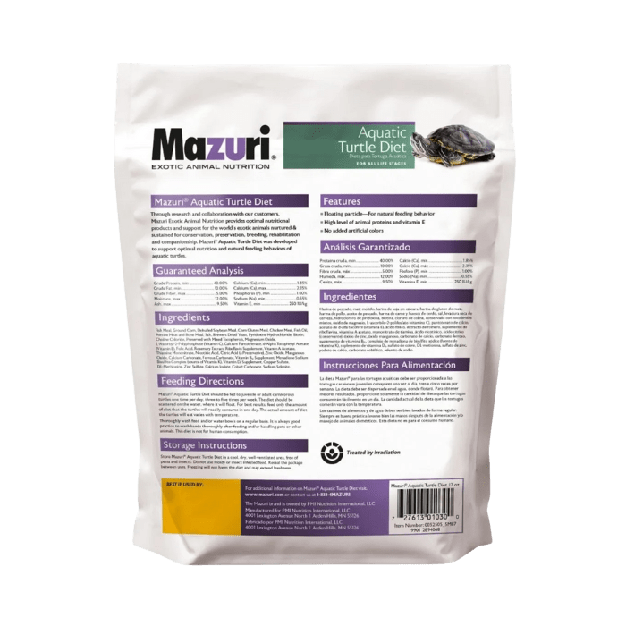 MAZURI TORTUGA ACUATICA 340 GR2