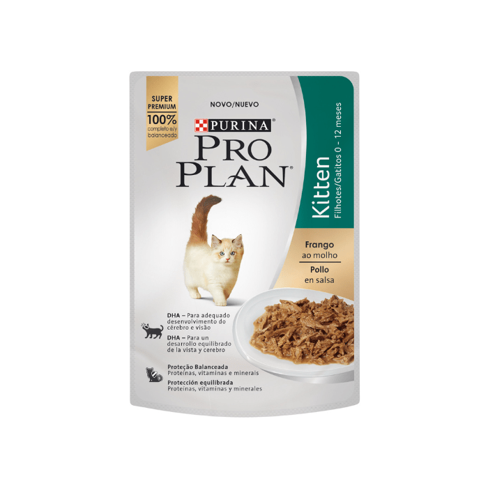 PROPLAN POUCH ALIMENTO HUMEDO GATO KITTEN 85 GR1