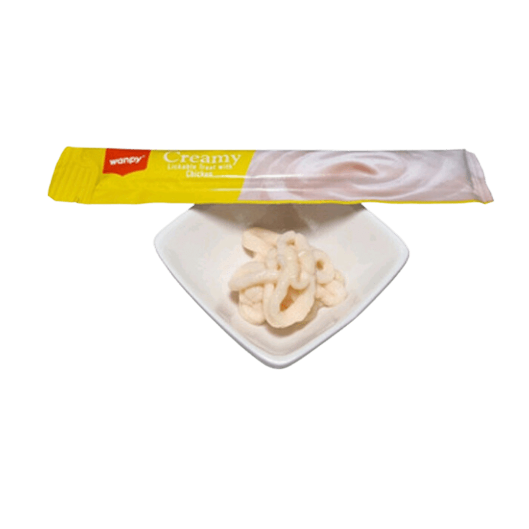 WANPY CAT CREAMY TREAT CHICKEN 70 GR2