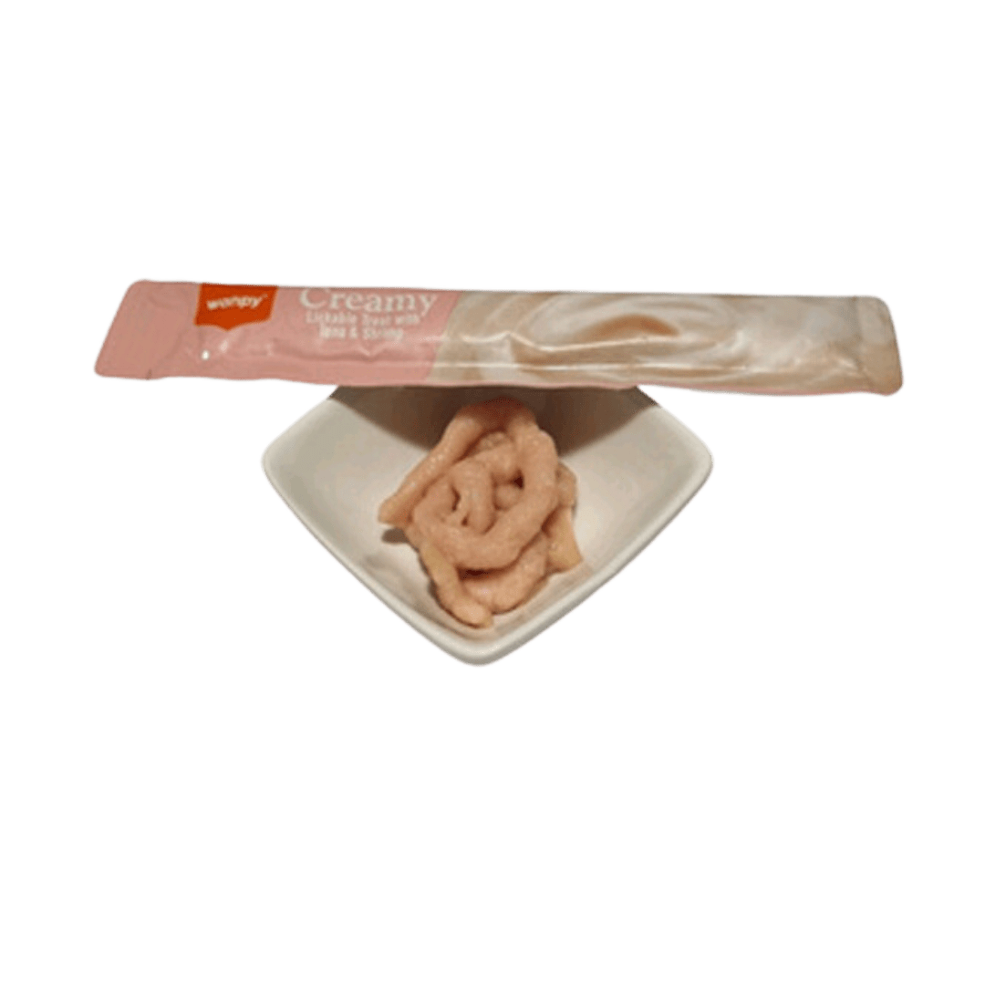 WANPY CAT CREAMY TREAT TUNA Y SHRIMP 70 GR2