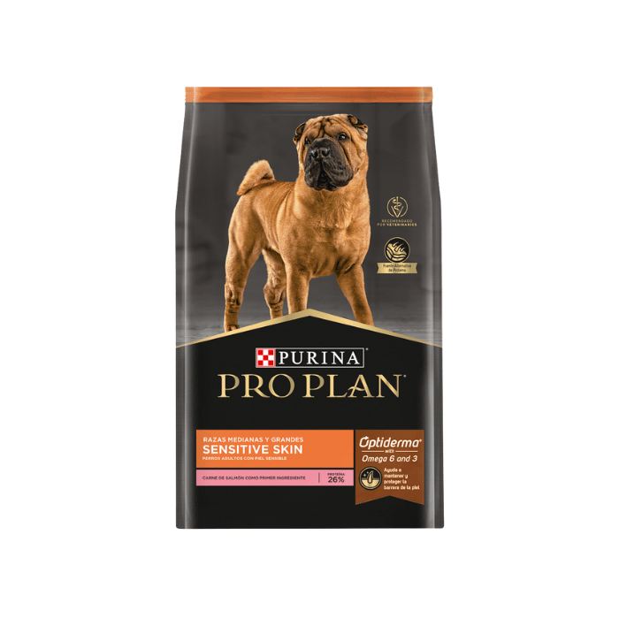 PROPLAN SENSITIVE SKIN ADULTO MEDIANO Y GRANDE 12 KG1