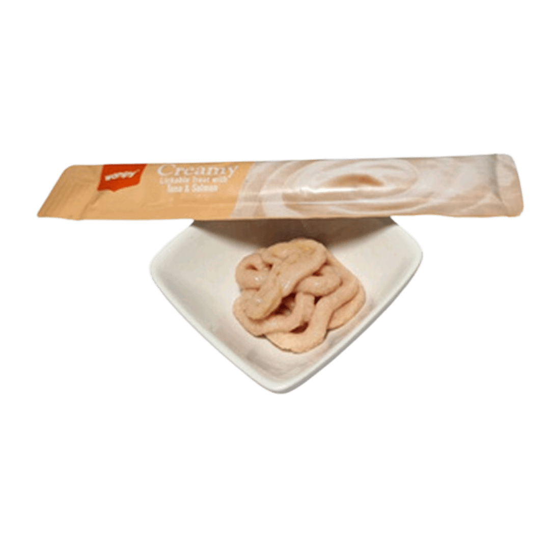 WANPY CAT CREAMY TREAT TUNA Y SALMON 70 GR2