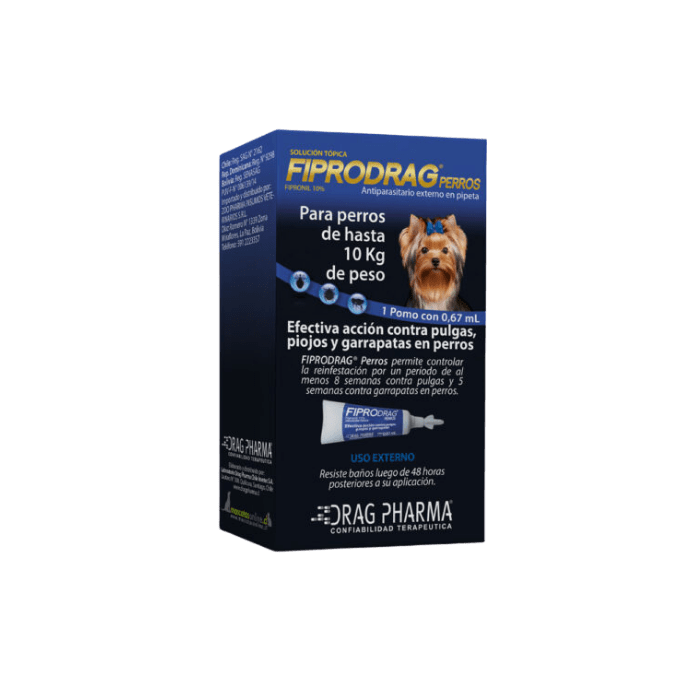 FIPRODRAG PERRO HASTA 10 KG1