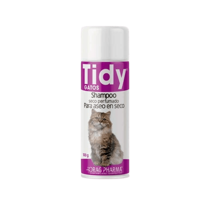 TIDY SHAMPOO EN SECO GATO 100 GR1