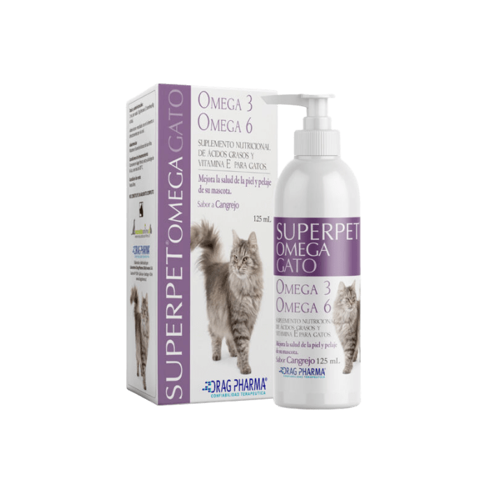 SUPLEMENTO NUTRICIONAL GATOS SUPERPET OMEGA1