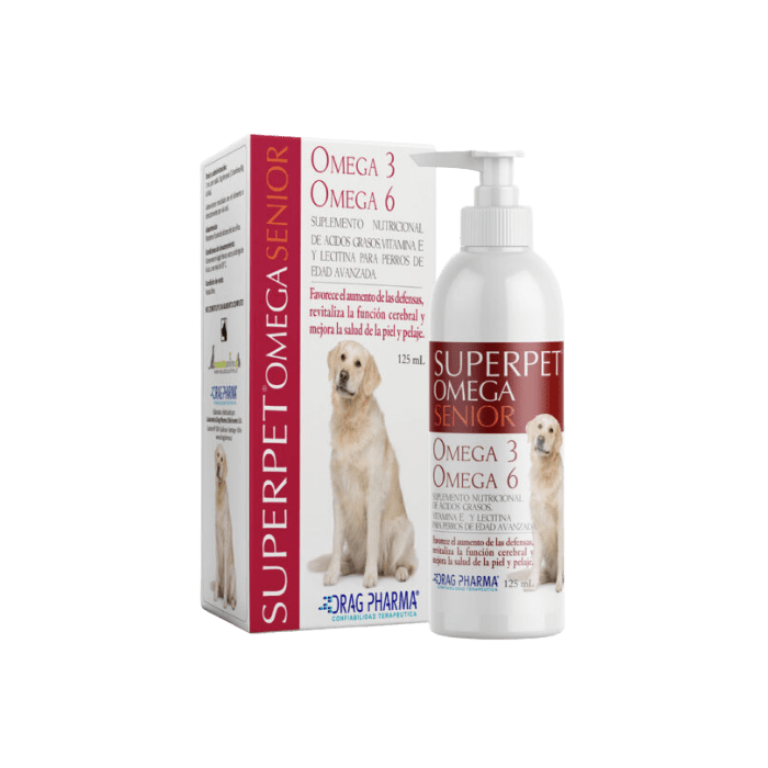 SUPLEMENTO NUTRICIONAL SENIOR SUPERPET OMEGA1