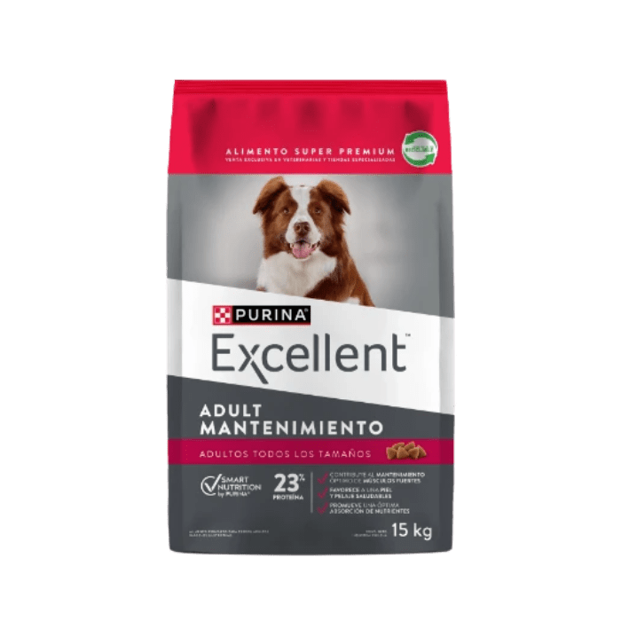 EXCELLENT ADULTO MANTENCIÓN TODOS LOS TAMAÑOS 15 KG1