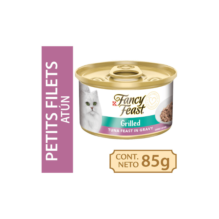 FANCY FEAST ALIMENTO HUMEDO GATO GRILLED ATUN 85 GR1