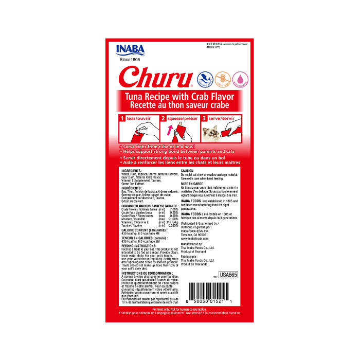 CHURU ATÚN Y CANGREJO 56 GR2