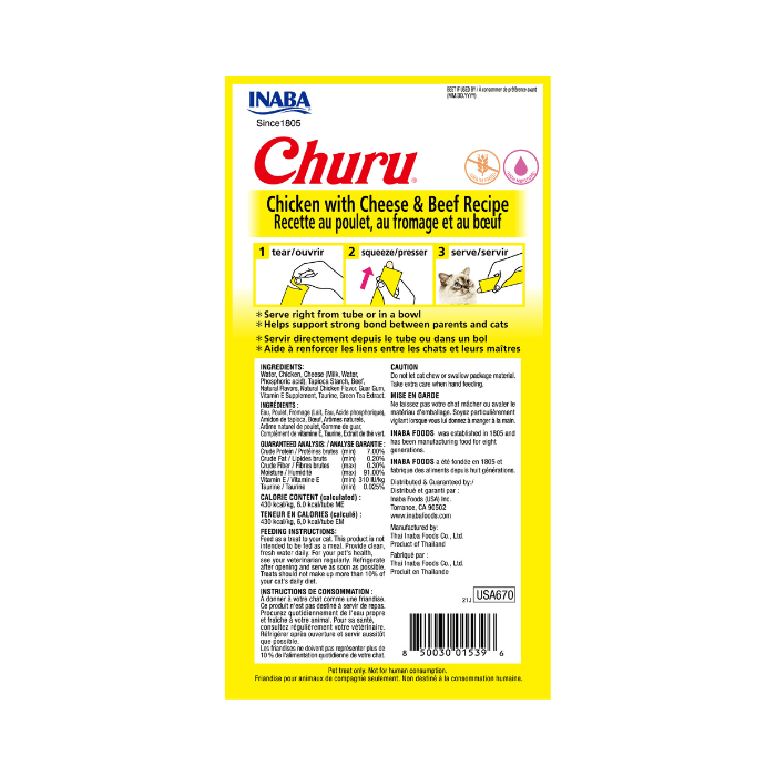 CHURU POLLO, QUESO Y CARNE 56 GR2