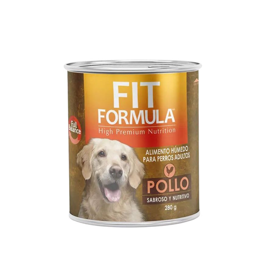 FIT FORMULA LATA ADULTO POLLO 280 GR1
