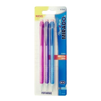 SET PORTA MINA PAPER MATE 3UNI 0.5MM