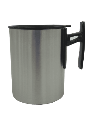 MUG PLATEADO METALICO ALE-19731