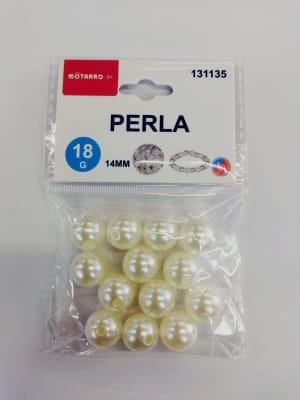 Cuentas Perlas para manualidades 14mm 18g 1311351