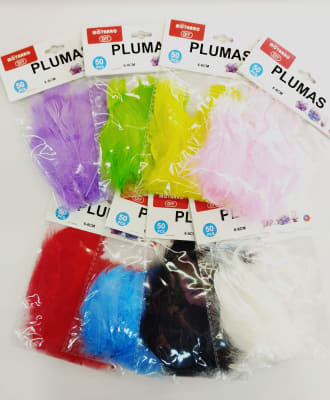 Pluma Motarro 6-8cm 50pcs 133003