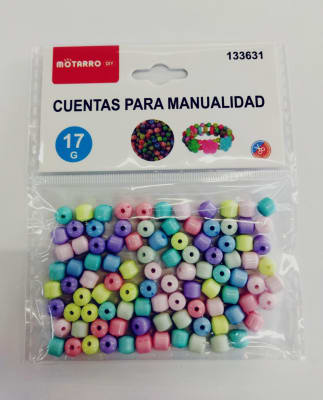 Cuentas para manualidades 17g 1336311
