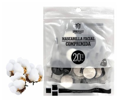 MASCARILLA FACIAL COMPRIMIDA 136678