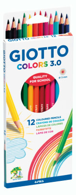 LAPIZ COLOR GIOTTO 12COL 3.0