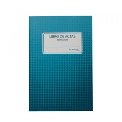 LIBRO ACTA LAVORO 100HJS 4474612