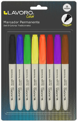 Marcadores Permanente Lavoro